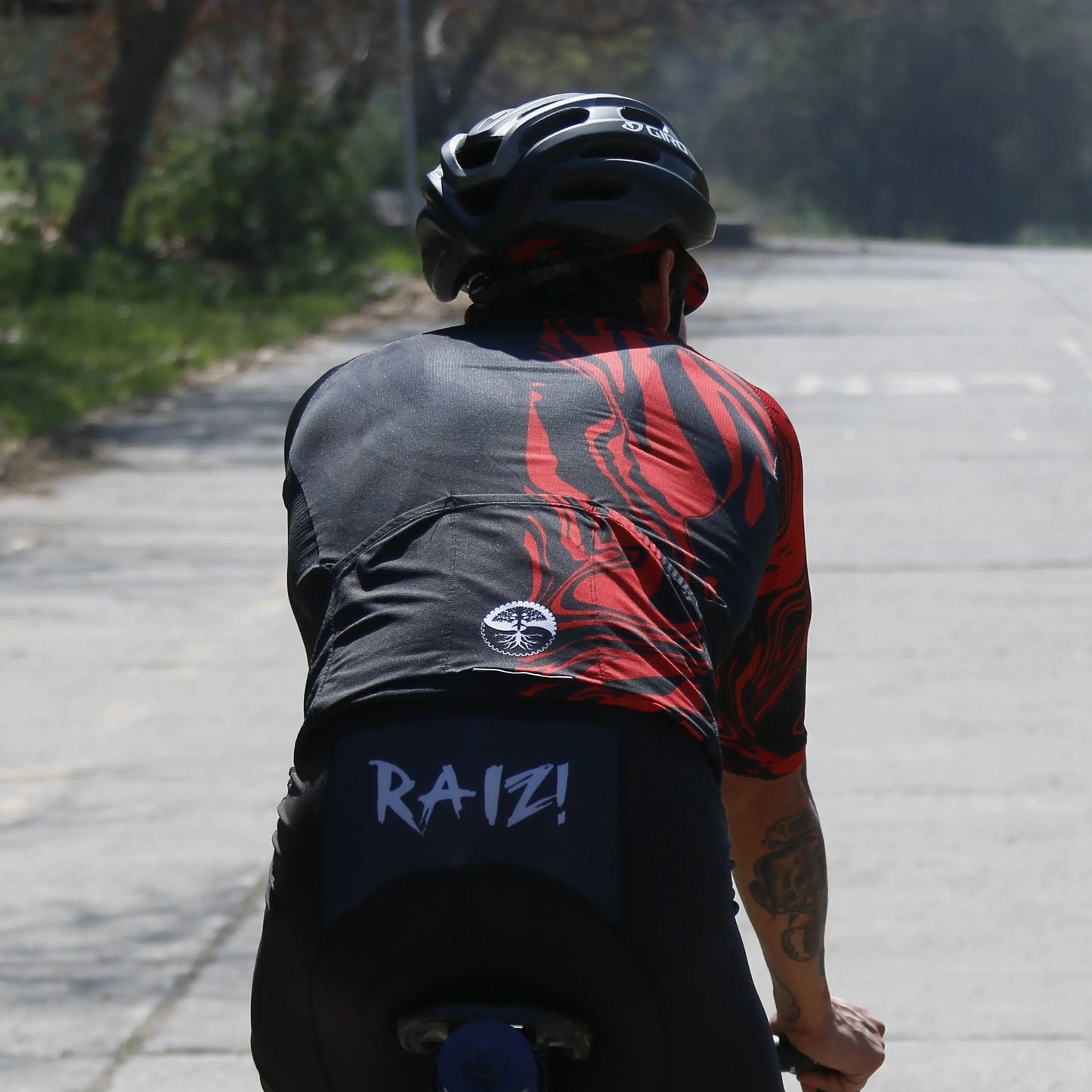 Tricota Manga Corta Mitimota Rojo/Negro Raiz Outdoor