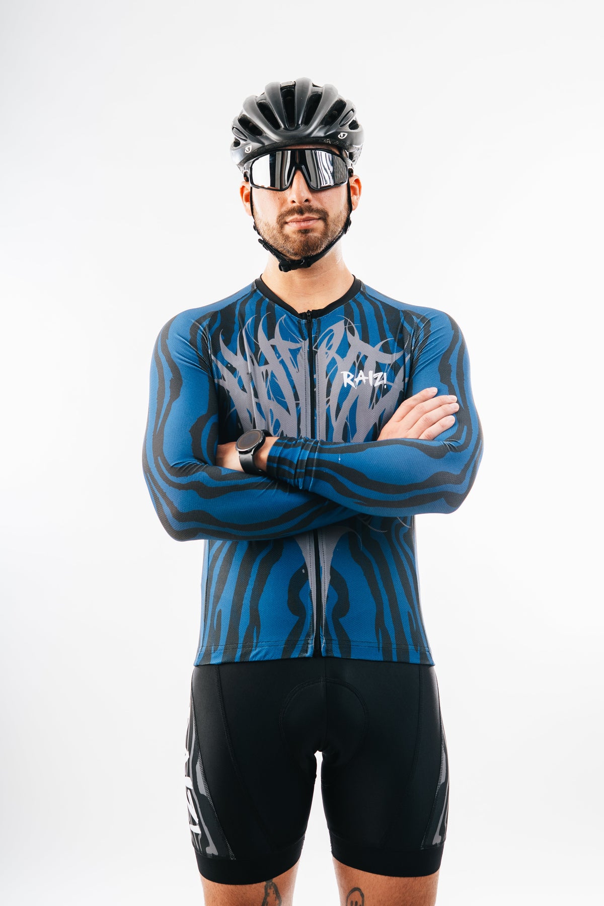 Tricota Ciclismo CAUCE Manga Larga - Respirable y Ultraelástica Raiz Outdoor