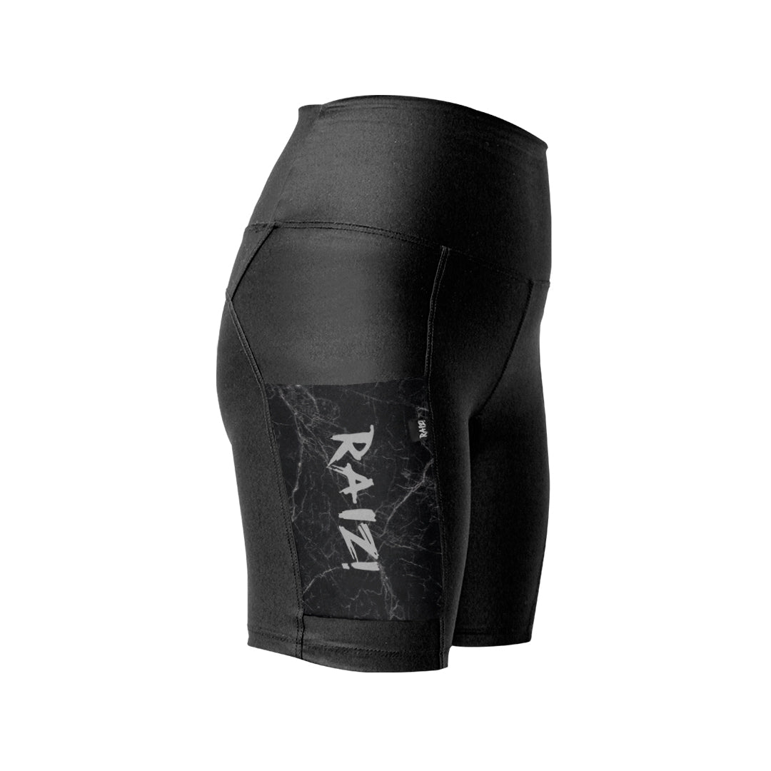 Calza Acolchada Corta Mujer con Bolsillos Raiz Outdoor